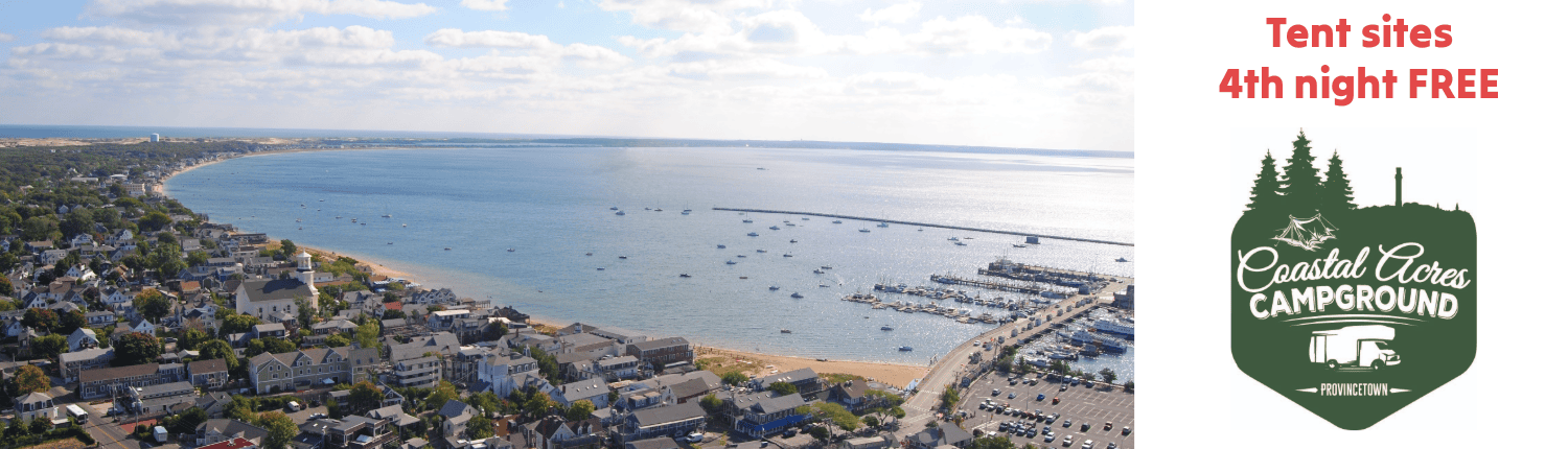 Discount Ad for Tent Sites Campground Deals in Provincetown